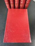 6-Volume Complete Set of Baroness Orczy Pimpernel Easton Press Collector’s Edition Leather Bound Hardcover Books