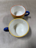 (B) Set Of 2 Mexican Sunrise Coffee Mugs
