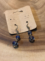 Iridescent Beaded Earrings