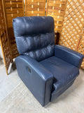 Palliser de Mexico Blue Power Reclining Chair, 2 Available, PRICED INDIVIDUALLY $275 each ***HEAVY ITEM***READ DETAILS ON PICK UP POLICY***