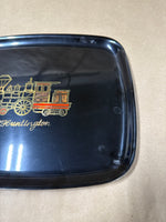 Couroc Of Monterey Tray Train Locomotive Engine CP Huntington ** READ DESCRIPTION **