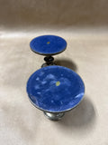 Pair Of Silver Plate Candle Stick Holders