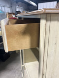 Liberty Furniture Cottage Cove Distressed Weathered Ivory & Maple Two Tone Cabinet***HEAVY ITEM***READ DETAILS ON PICK UP POLICY