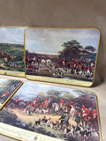 The Fox Hunt Meetings Placemats/Coasters With Case