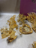 The Danbury Mint Gold Christmas Collection In Box - 2007 (D)