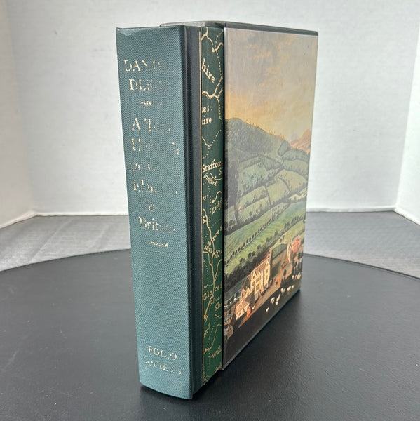 A Tour Through the Whole Island of Great Britain by Daniel Defoe Illustrated 2006 Folio Society Hardcover Book in Slipcase