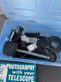 Jason 313 Discoverer Astronomical Telescope on Vintage Wooden Tripod with Book & Accessories