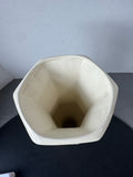 (A) Haeger Vintage Cream Pottery Urn Vase