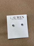 Ralph Lauren Silver Tone Earrings