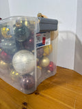 Assorted Lot Of Ornaments In Tub (A)
