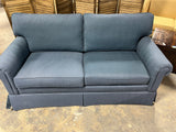 Ethan Allen Blue Love Seat