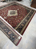 Rambaugh Collection Hand Knotted 100% Wool Pile Rug, Approximate size 12 ft x 9 ft ***HEAVY ITEM***READ DETAILS ON PICK UP POLICY***