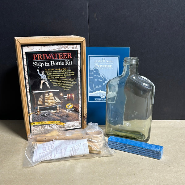 Privateer Ship In A Bottle Kit