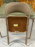 Vintage Samsonite Folding Card Table with (4) Folding Chairs