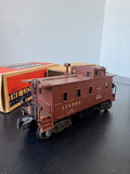No. 2357 Brown Stack Caboose Vintage Lionel Train for “O” Gauge Track with Box & Box Liner