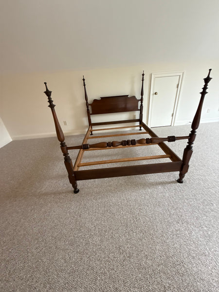 Sprague Carleton Double Bed (A) with Rails and Slats