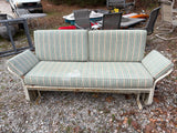 Vintage Painted Metal Porch Glider (PROJECT PIECE)