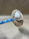 Textured Seaside Lolita Wine Glass With Case