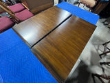 Dining Set: Table, 2 Leaves, 8 Chairs***HEAVY ITEM***READ DETAILS ON PICK UP POLICY***