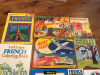 Homeschooling French Book Lot AA, 10 books