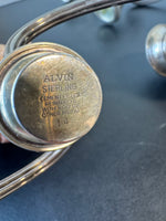 Pair of Alvin Sterling Silver Weighted 2-Arm Candelabra Extenders