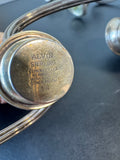 Pair of Alvin Sterling Silver Weighted 2-Arm Candelabra Extenders