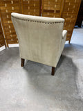 Tan/Beige Upholstered Chair, Unbranded