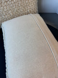 Pair of Cream Popcorn Knitted Throw Pillows