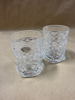 Pair Of Crystal Drinking Glasses