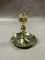 Single Baldwin Brass Candle Holder