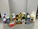 Cleaning Lot E, Most items at least half full