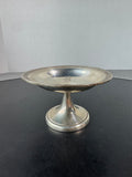 Unbranded Sterling Silver Monogrammed Weighted Compote