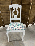 White Painted Dining Chair