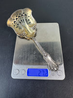 Marshall Field & Co. Sterling Silver Slotted Spoon