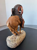 Daniel Monfort Signed 1982 End of the Trail Sculpture