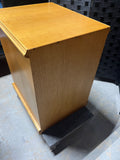 Wood Craft Co. Two Drawer File Cabinet with Key (B)***HEAVY ITEM***READ DETAILS ON PICK UP POLICY***
