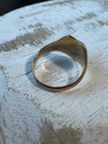 14K Gold Signet Ring SIZE 6.5