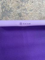 Two Gaiam Purple Yoga Mats