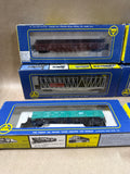 Lot Of 6 A.H.M. Box Cars And Locomotive - In Box