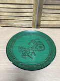 Greek Style Green And Black Platter