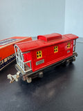 No. 657 Caboose Car Vintage Lionel Train for “O” Gauge Track with Box
