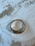 14K Gold Signet Ring SIZE 6.5