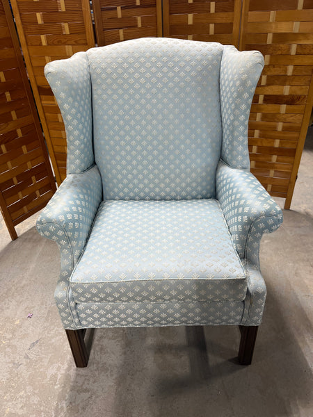 A-Ethan Allen Wing Back Chair