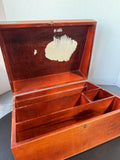 Cambosco Scientific Company Vintage Wooden Latch Box