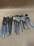 Lot Of Assorted Floral Silverware — 32 Pieces