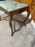Lightweight Coffee Table with Faux Marble Top