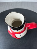 Holiday Time Snowman Ceramic Pitcher