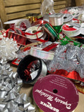 Large Bin of Ribbon & Bows