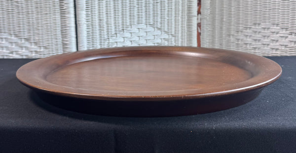 Solid Round Wooden Tray