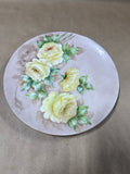 Floral Hand Painted Decorative Plate (C)